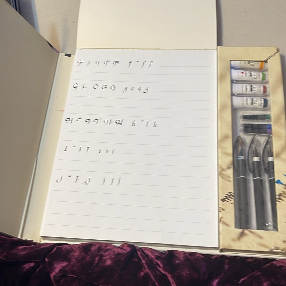 Calligraphy step by step set - Picture 3 of 3
